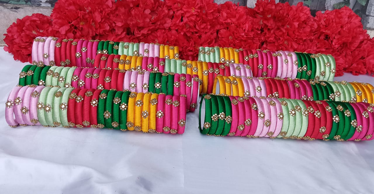 Silk Thread Bangles
